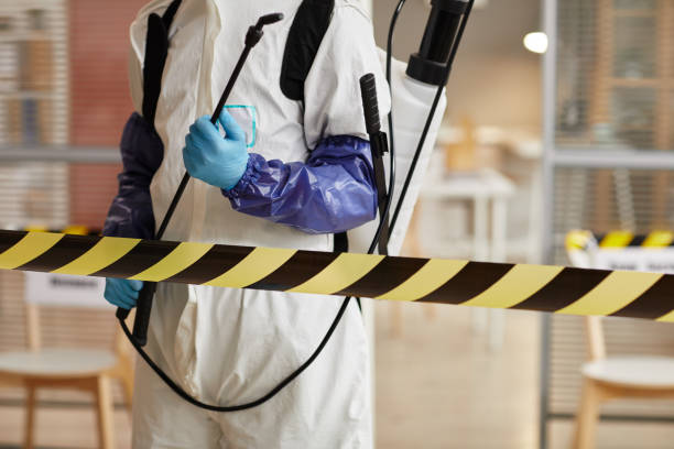 Professional Biohazard Cleanup technician working in Travis Afb, CA